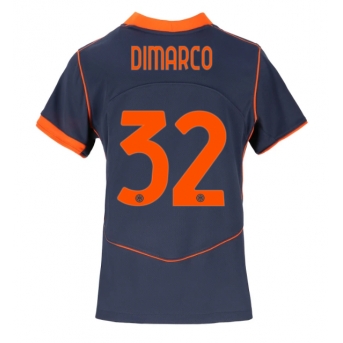 Inter Milan Federico Dimarco #32 Maglia Gara Terza Repliche 2025-26 Donna Maniche Corte